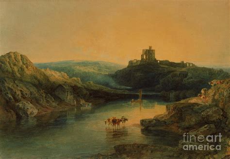 Norham Castle Morning 1797 Painting By Joseph Mallord William Turner