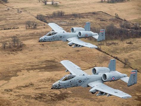 Powerful Us A 10 Thunderbolt Ii Aircraft Take Off Us Air Force New