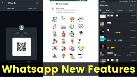 Whatsapp New Key Features Update Desktop Dark Mode Qr Code Feature