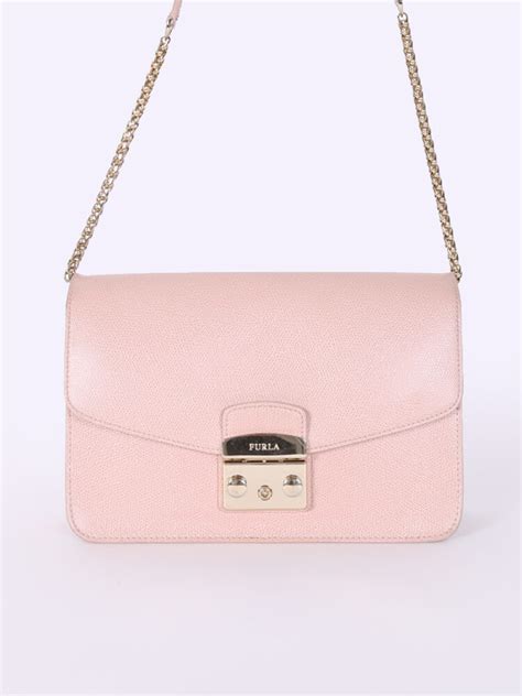 You'll receive email and feed alerts when new items arrive. Furla - Metropolis Leather Shoulder Bag Light Pink ...