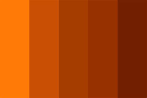 Burnt Umber Color Chart