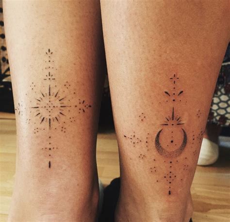 Moon Tattoo Sun Compass Tattoo Small Tattoos Sun Tattoo Sun And Moon