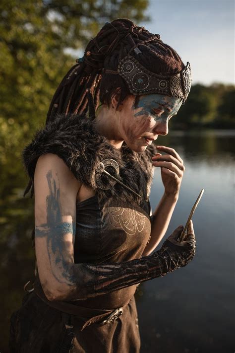 Senua 2 Senuas Sacrifice Warrior Woman Cosplay