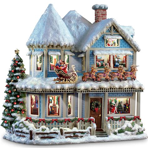 House Story Collectible Christmas Before Night The Twas Kinkade Thomas