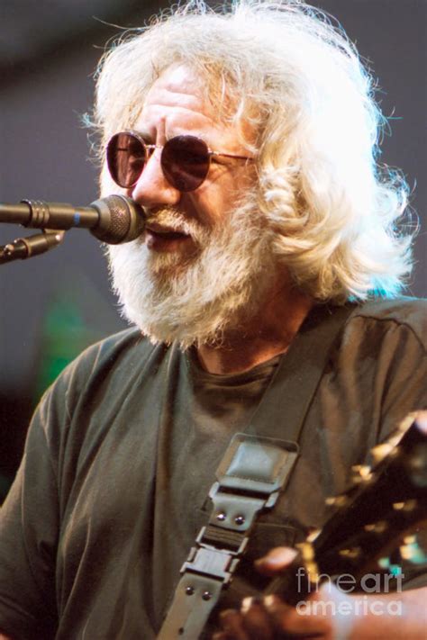 Jerry Garcia Grateful Dead 1995 Chicago Il 72 Photograph By Vintage