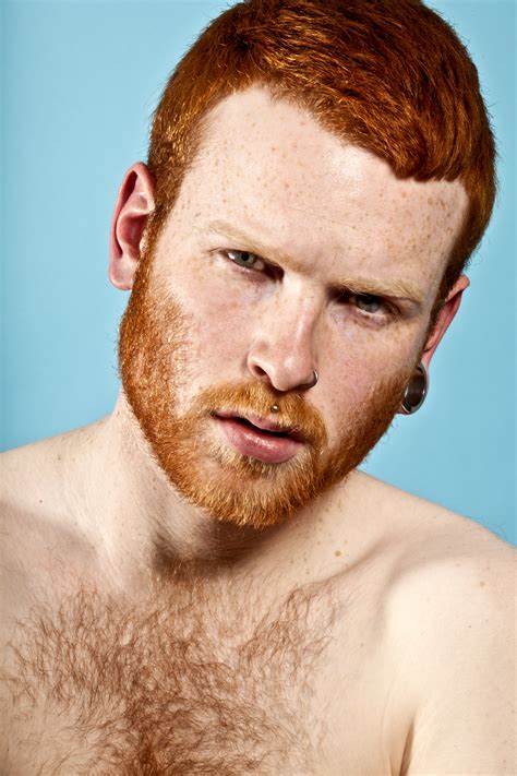 Young children can sport red locks that will darken with age, leading to brown hair in teens and mature men. Red Hot - exhibition celebrates the ginger male