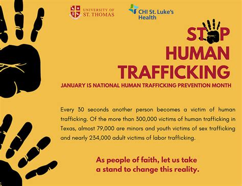 Houston We Have A Problem The Scourge Of Human Trafficking Tmc News