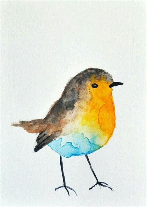 Pin By Marta Szczepkowska Koziej On Drawings Watercolor Bird Art