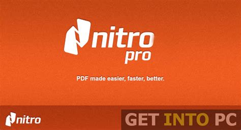 Nitro Pro Free Download Get Into Pc
