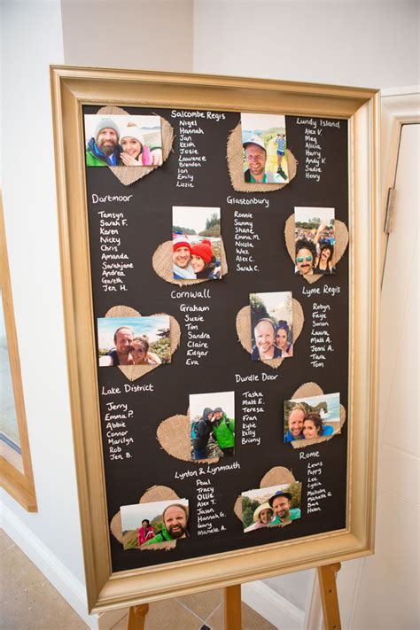 Wedding of the Week: Hannah Vick and Nigel Maeer | Wedding table names