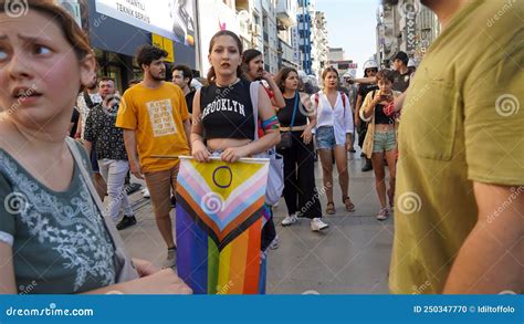 Turkey S Pride Parade Editorial Image Image Of Activist