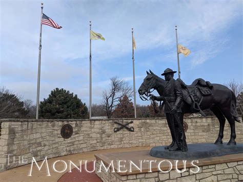 The Buffalo Soldier Memorial Honors The Past And Present Of Junction City Kansas The Monumentous