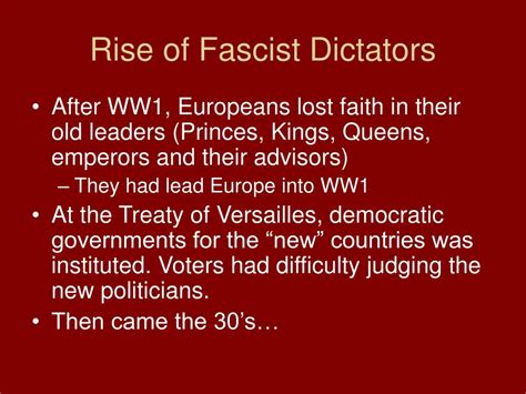 Ppt Dictators In A Changing World Powerpoint Presentation Free