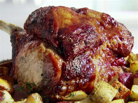 If it is cut strictly from the rib section, it is called a rack of pork; Pork Roast with Apple Mustard Glaze Recipe | Sandra Lee | Food Network