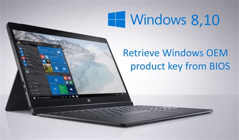 It's great if you're a techy like me and you're trying to remember what code to use for. Retrieve Windows OEM product key from BIOS - WindowsPRO.eu