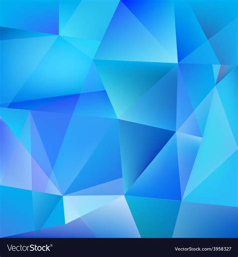 Abstract Geometric Blue Background Royalty Free Vector Image