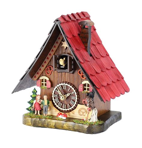 Chalet Style Quartz Table Cuckoo Clock With Music 22 Cm By Trenkle Uhr