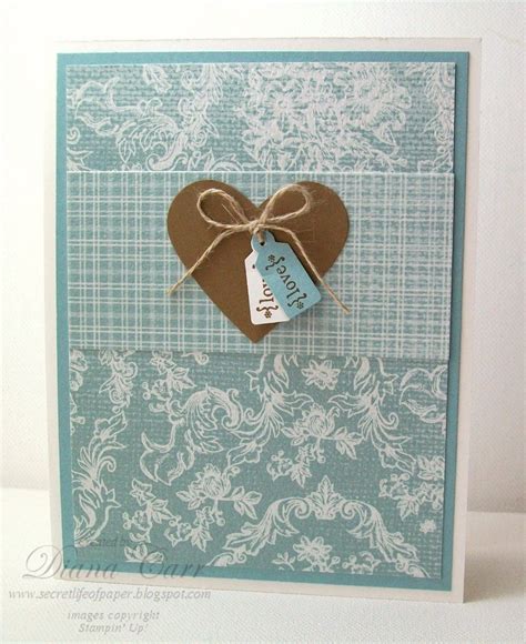 Elegant Handmade Valentines Day Card Love Also Perfect For
