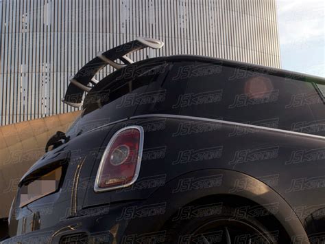 2007 2012 Jcw Style Carbon Fiber Roof Spoiler Wing For Bmw Mini Cooper