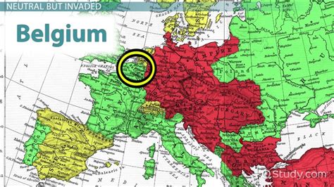 Neutral Countries In Wwi Overview And History Video And Lesson