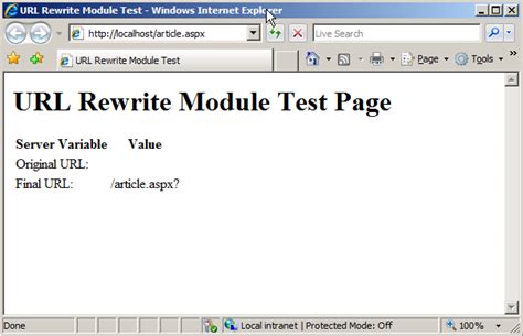 Rule With Rewrite Map Rule Template Microsoft Learn