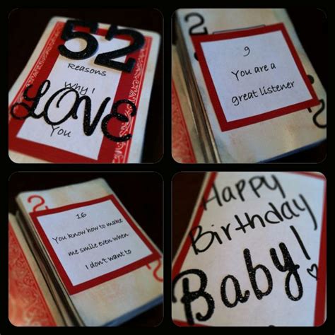 My 52 Reason Why I Love You Book For My Boyfriends Birthday It Was