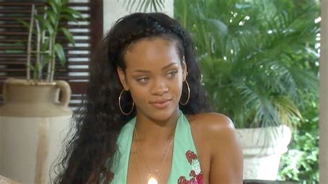Rihanna Recording An Interview With Oprah For Oprah S Next Chapter In Barbados 4 8 2012