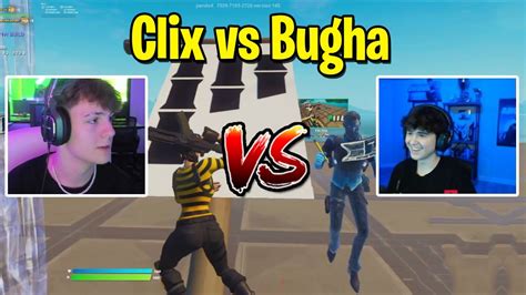 Clix Vs Bugha 1v1 Buildfights Fortnite Chapter 3 Youtube