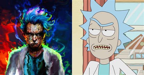10 Best Pieces Of Rick And Morty Fan Art Screenrant