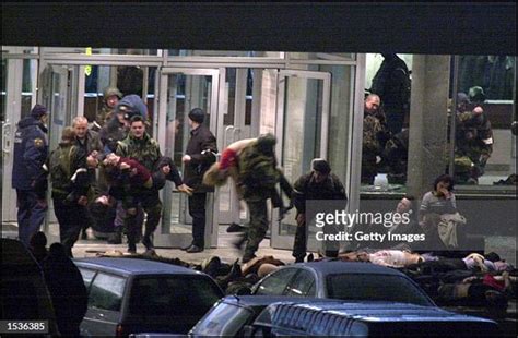 Moscow Theater Hostage Crisis Photos And Premium High Res Pictures