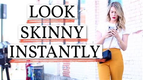 7 Ways To Look Skinny In Clothes Fashion Hacks Youtube