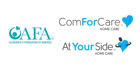 Comforcare And At Your Side Home Care Join Alzheimers Foundation Of