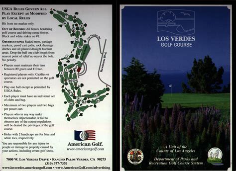 Los Verdes Golf And Country Club Course Profile Course Database