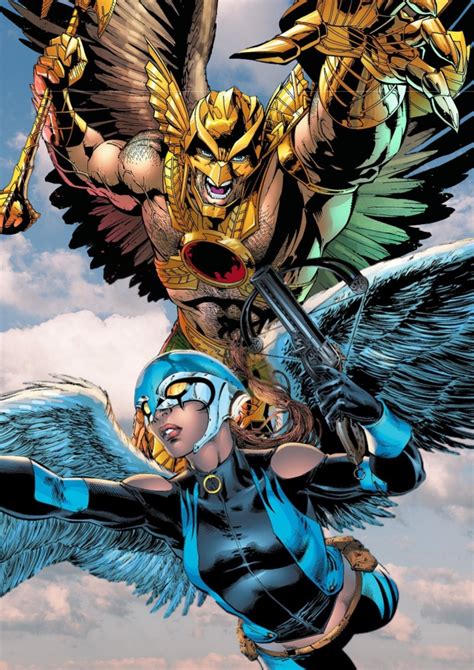 Hawkworld Savage Hawkman And Earth 2 Hawkgirl