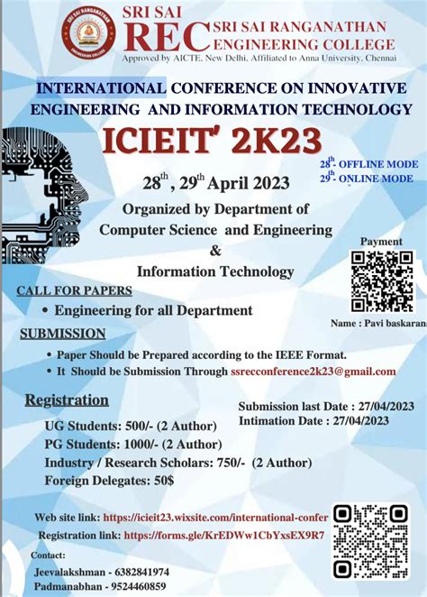 International Conference On Innovative Engineering And Information
