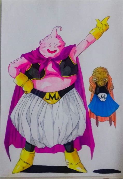 Started out in maya by building the basemesh and then quickly moved over to sculpting in damnit i thought buu was creepy as it was, but this guy is horrifying lol. 🍳Majin Buu & Babidi "Dragon Ball Z" | M(arte) Amino