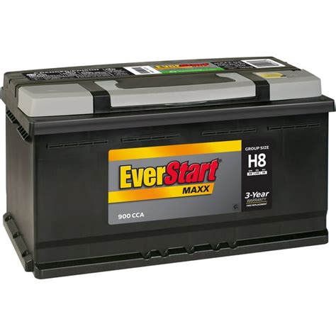 Everstart Maxx Lead Acid Automotive Battery Group Size H8 12 Volt