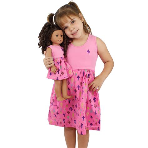 Girl And Doll Matching Pajama Clothes Fits American Girl Dolls And Other