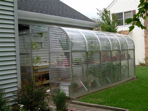 The kit includes perpendicular support where the two or double layers of polycarbonate sheeting are attached. Sunglo's Lean-to DIY Greenhouse Kits - The Greenhouse Gardener