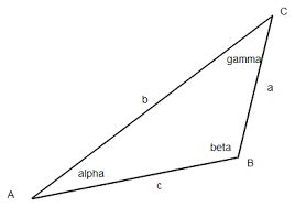 Stumpfwinkliges dreieck — ein stumpfwinkliges dreieck ein dreieck — mit seinen ecken, seiten und winkeln sowie umkreis, inkreis und teil eines ankreises in der üblichen form beschriftet. Die Höhe von einem stumpfwinkligen Dreieck herauskriegen ...