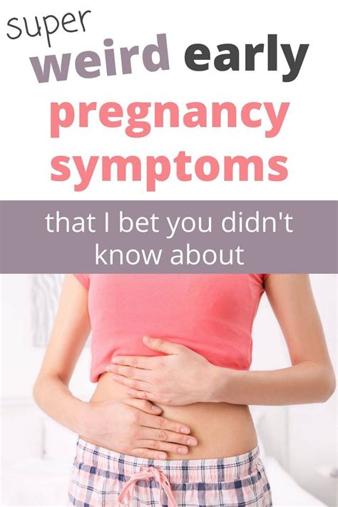 32 Unusual Early Pregnancy Symptoms Artofit