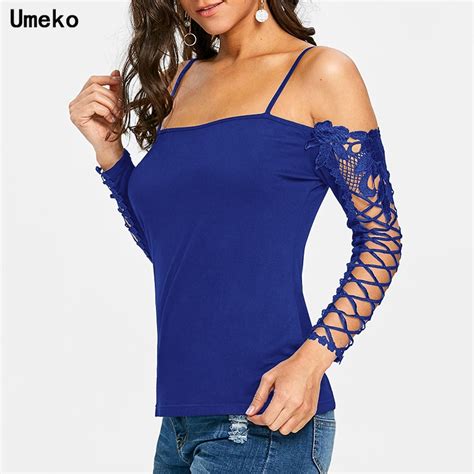 2020 summer s 5xl sling lace cutout t shirt strap off shoulder sexy t shirts female casual t