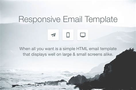 Best Responsive Email Template 28 Free Psd Epsai Format Download