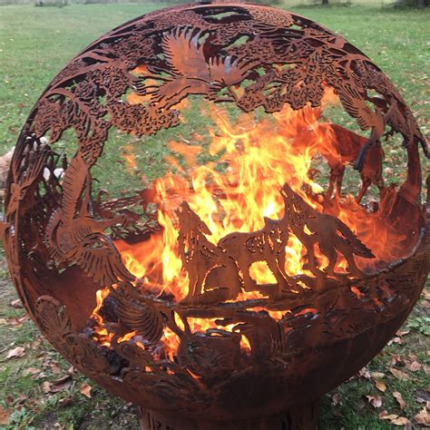 Wild Fireball Beaus Woods Fire Pit Fireball Firepits Individually