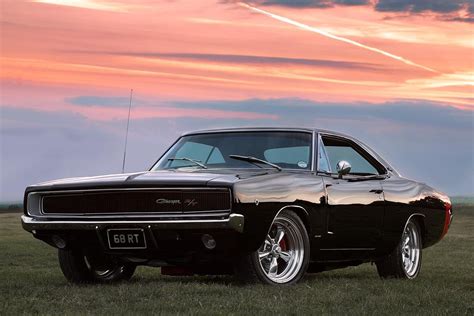 American Muscle Cars 1968 Dodge Charger Rt Dodge Charger Carros E