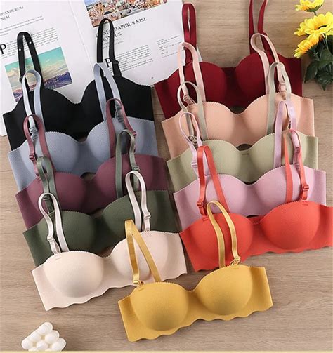 mozhini khaki color push up bra for teens cute comfortable underwear for