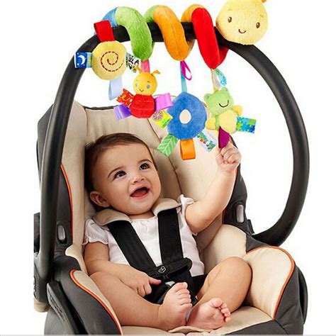 0 12 Months New Infant Toys Baby Crib Revolves Around The Bed Stroller