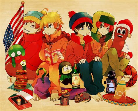 South Park Anime South Park Fanart Anime Chibi Anime Art Happy Images And Photos Finder