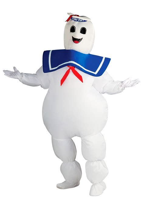 Plus Size Ghostbusters Stay Puft Costume 1x