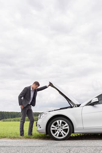 Car Breaking Down Stock Photo Download Image Now Vehicle Breakdown